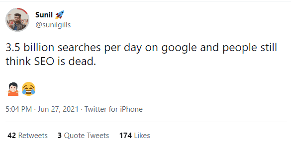 3.5 billion searches