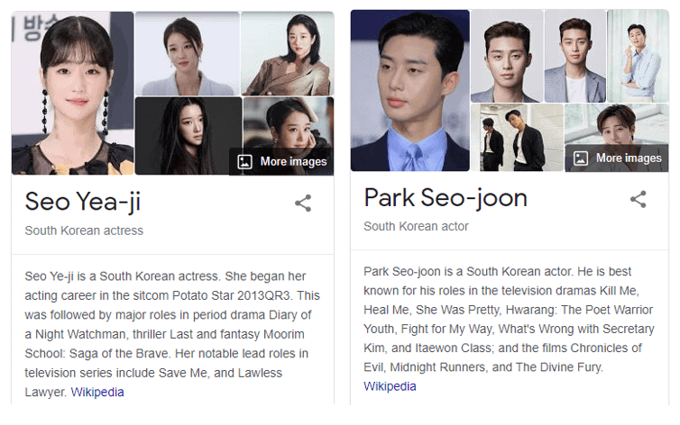 Seo Yea-Ji & Park Seo-Joon